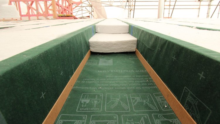 Wellington Retrofit House - DASATOP<sup>®</sup> Intelligent Air Barrier with additional insulation
