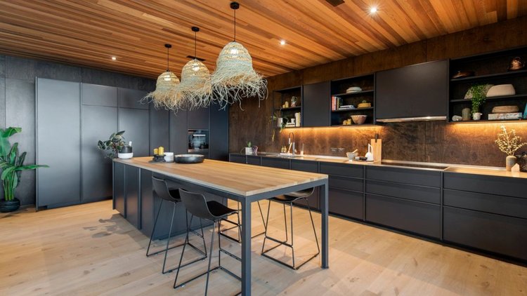 Piha Passive House - Kitchen