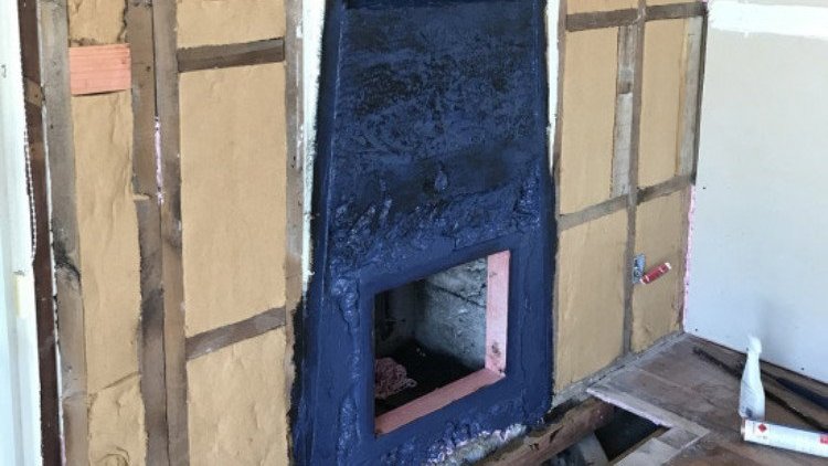 Kiwi House - Putting a wood fibre insulation in walls
