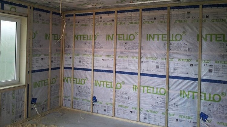 Kerikeri House - Installed INTELLO<sup>®</sup> PLUS,airtightness and vapour control layer