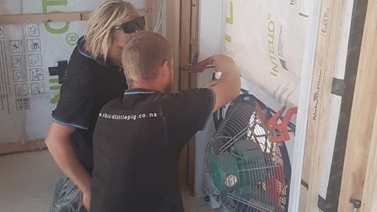 Somerfield House - Two man with Wincon fan - Installation Verification Device