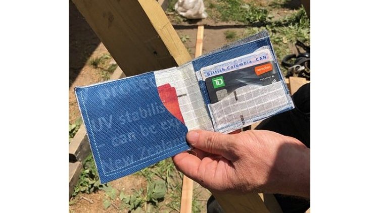 The Annual Tiny House Workshop - Wallet made of SOLITEX EXTASANA <sup>®</sup>