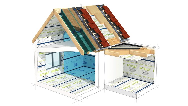 3D system house airtightness