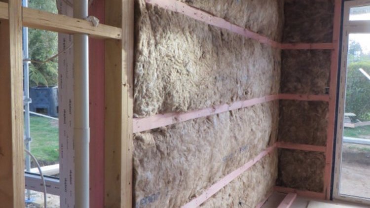 Rotorua House - Wall Insulation