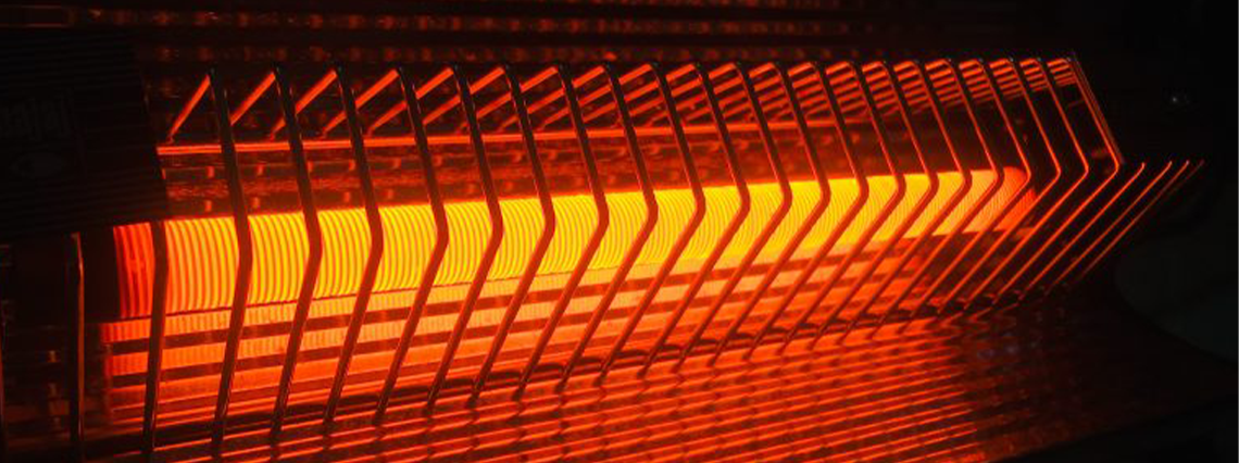 Heater running