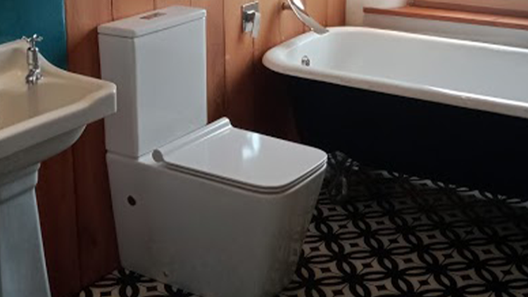 Straw Bale Passive House - Southern Hemisphere - Bathroom