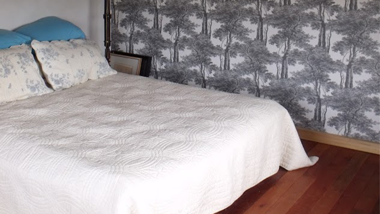 Straw Bale Passive House - Southern Hemisphere - Bedroom