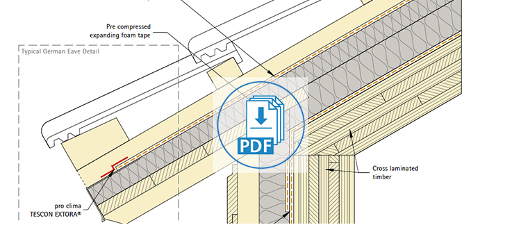 Mass Timber Pitched Roof Eaves Details