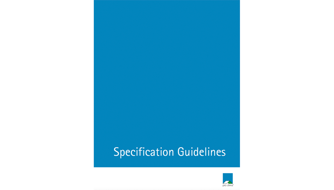 Specification Guidelines