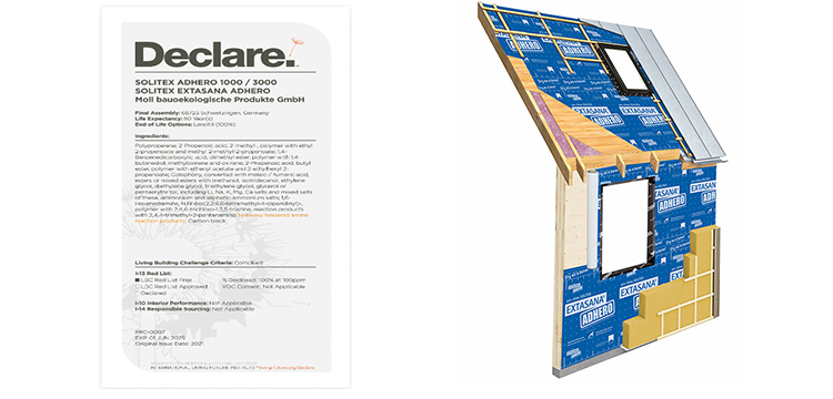 Declare Certification SOLITEX EXTASANA ADHERO