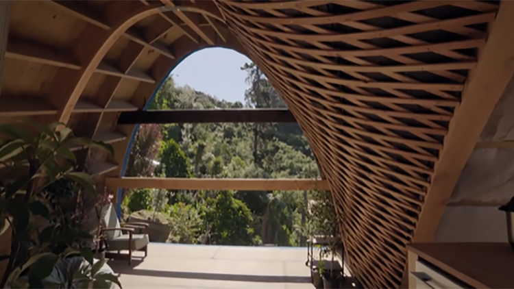 Taylors Mistake House - Curved Roof
