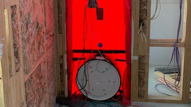 Holah Home - Blower Door Test