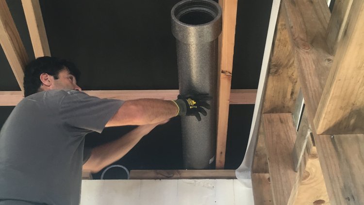 Tauranga House - Installation of a Zhender Heat Recovery System