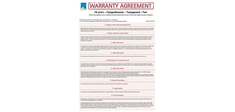 Warranty Agreement