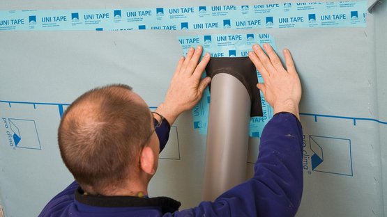 11. Sealing around pipes and cables