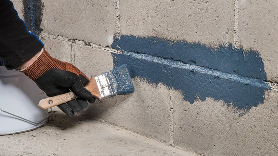 5. Filling cracks up to 20 mm in width