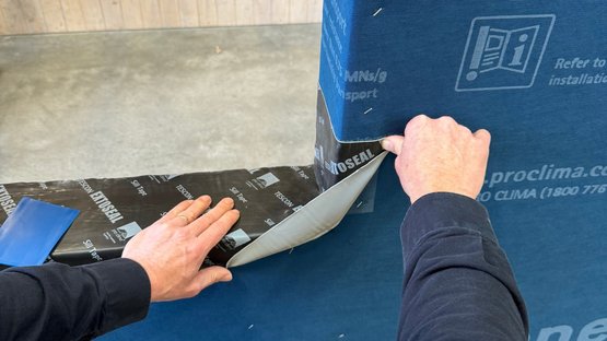 TESCON EXTOSEAL - Corner Aplication